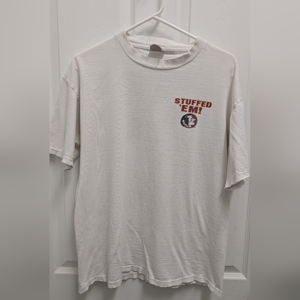 Vintage 1998 FSU vs UF football game day t-shirt, Size L